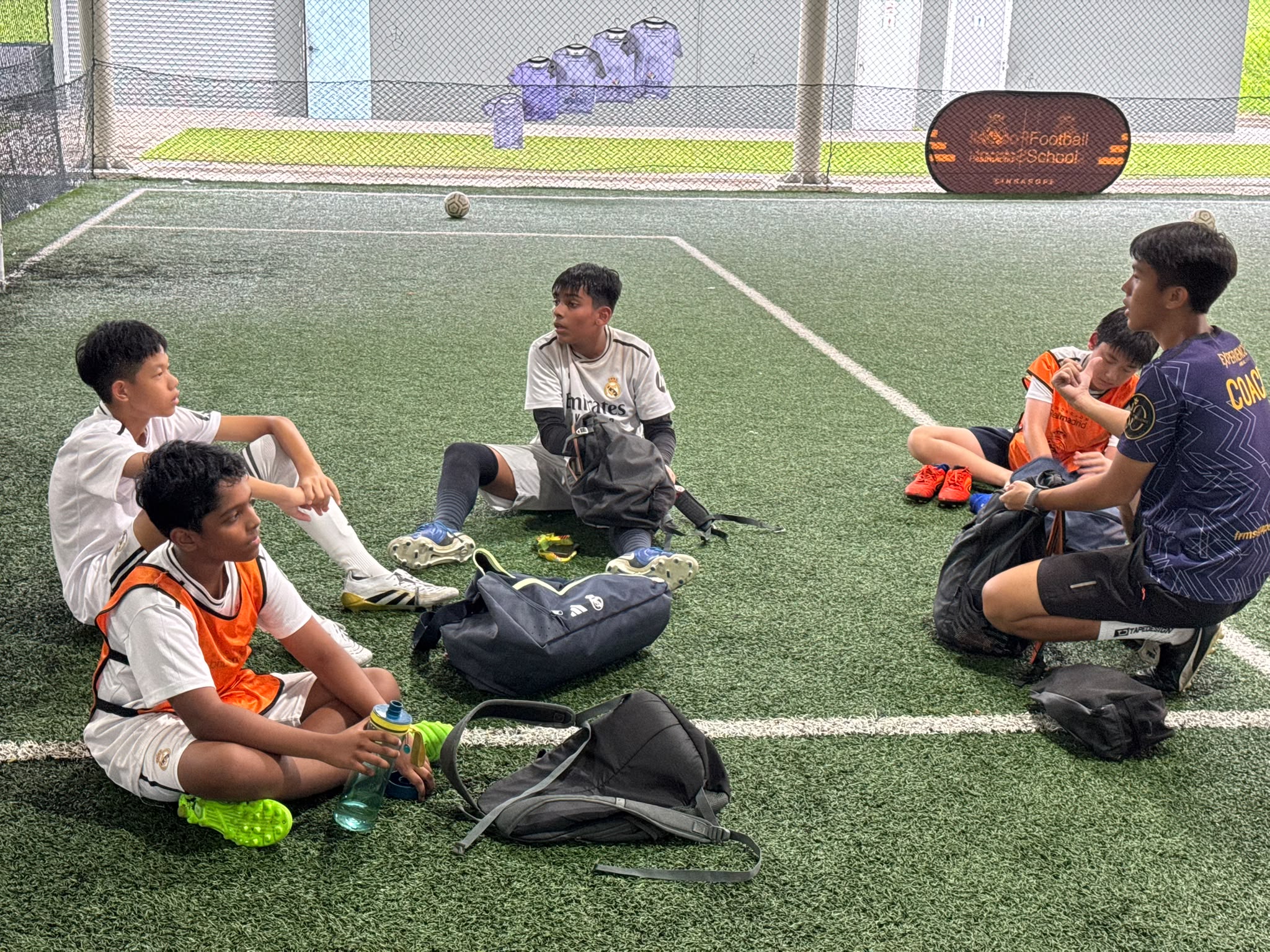 Mac building his football foundations through academy training